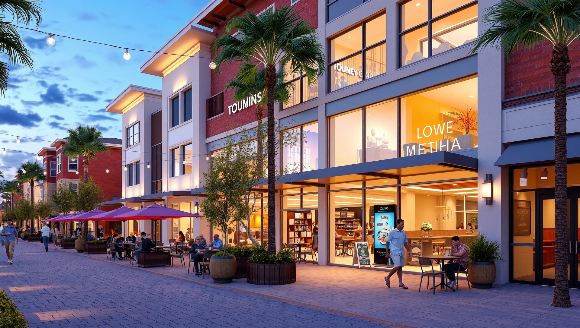 Future Town Center at Avenir rendering